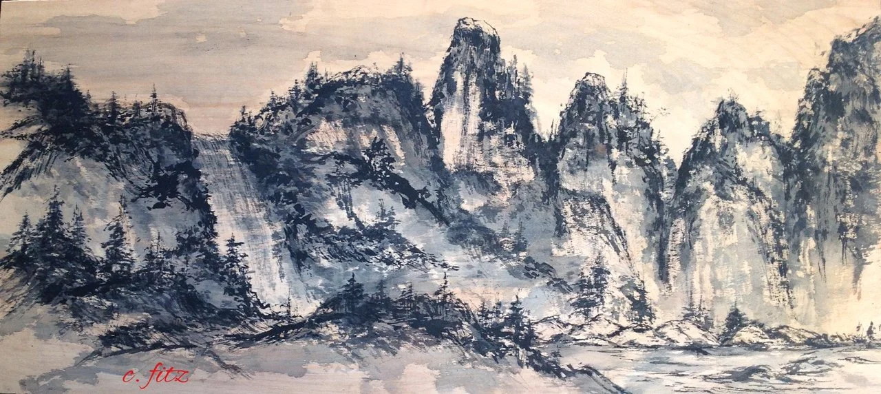 Traditional Sumi-e Painting — Fitz Studio